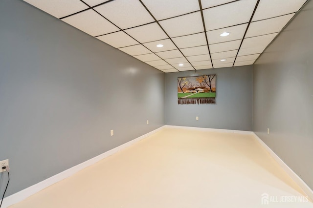 172 Sayre Dr, Plainsboro, NJ 08540 - empty room with recessed lighting and baseboards