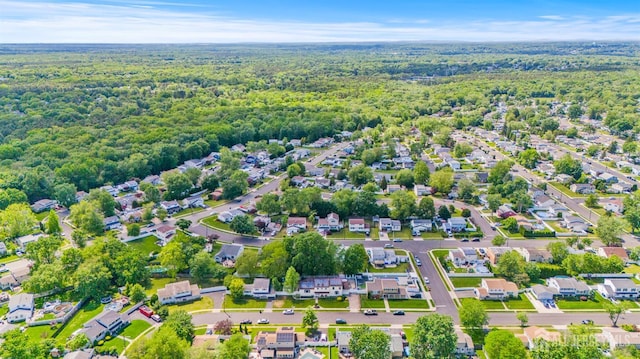 15 Creighton Cir, Old Bridge, NJ 08857 - aerial view of residential area featuring a forest