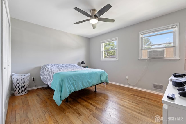 15 Creighton Cir, Old Bridge, NJ 08857 - bedroom with light wood-style floors and a ceiling fan