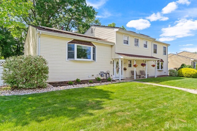 15 Creighton Cir, Old Bridge, NJ 08857 - view of front of house featuring a front lawn