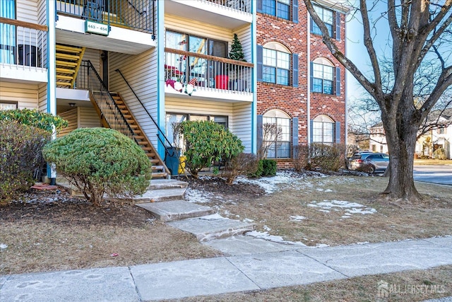 446 Danbury Ln, East Brunswick, NJ 08816 - view of property featuring stairs