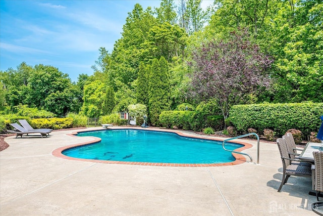 37 Equestrian Way, Monroe, NJ 08831 - view of swimming pool featuring a patio