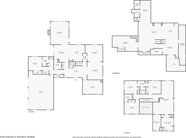 9 Narrow Brook Ct, Plainsboro, NJ 08536 - home floor plan