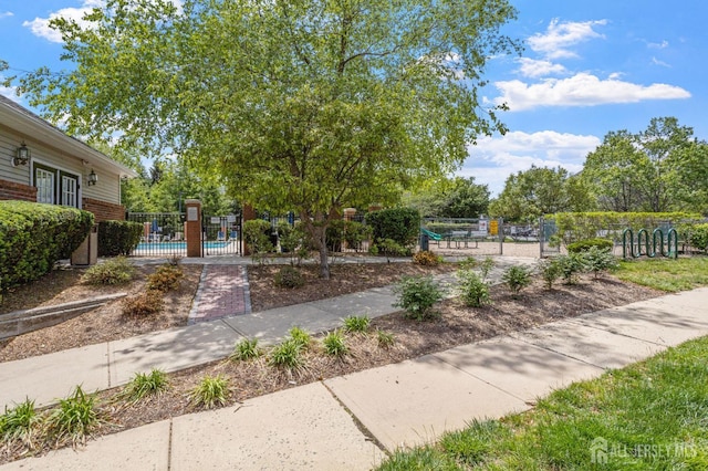 1905 Dahlia Cir S, Brunswick, NJ 08810 - view of property's community featuring a swimming pool