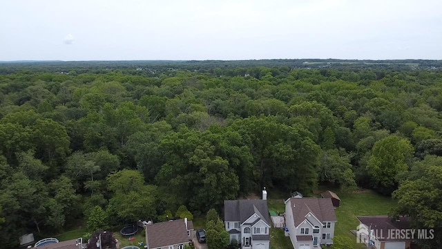 20 N Shore Blvd Unit B, Helmetta, NJ 08828 - aerial perspective of suburban area with a heavily wooded area