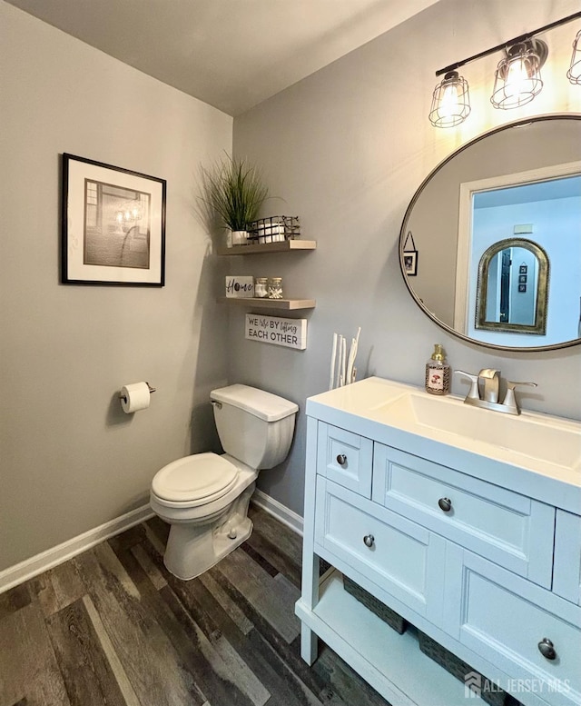20 N Shore Blvd Unit B, Helmetta, NJ 08828 - bathroom featuring wood finished floors and vanity