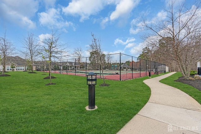 10 E Black Heath Ct, Howell, NJ 07727 - view of home's community featuring a tennis court