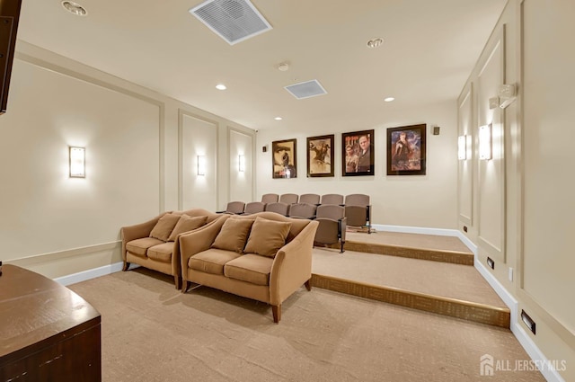 2022 Edward Stec Blvd, Edison, NJ 08837 - cinema featuring light carpet, recessed lighting, and baseboards