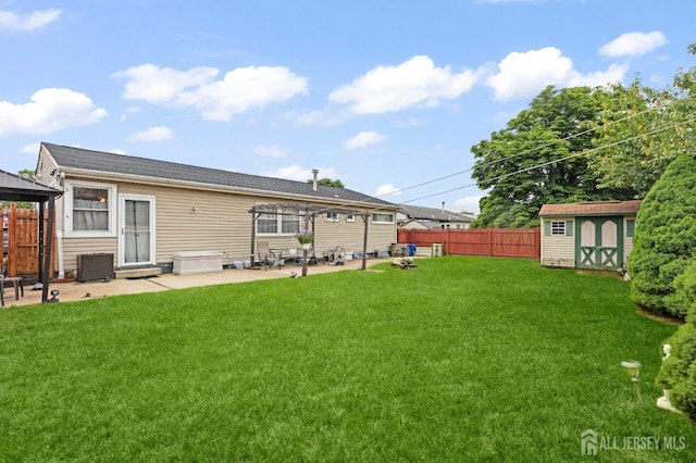 75 Princeton Rd, Old Bridge, NJ 08859 - back of property featuring a patio and a gazebo