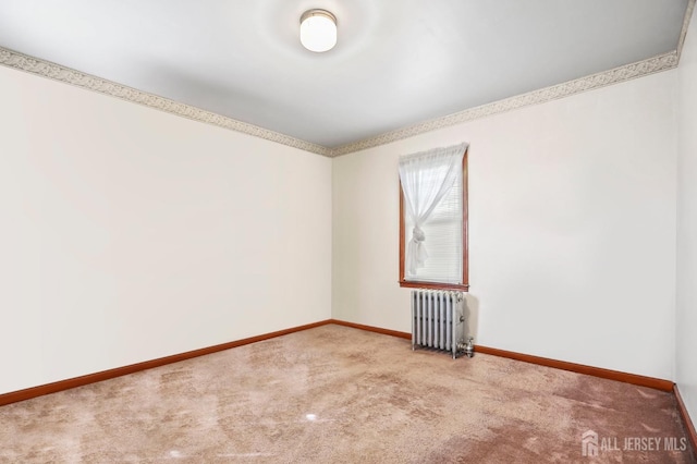 27 Valley Way, West Orange, NJ 07052 - unfurnished room featuring radiator heating unit and carpet