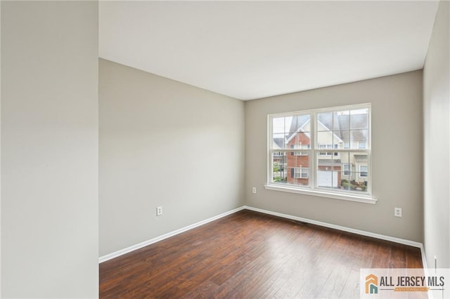 1115 Joseph Ct, South Plainfield, NJ 07080 - unfurnished room with hardwood / wood-style floors and baseboards