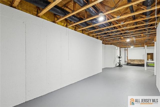 1115 Joseph Ct, South Plainfield, NJ 07080 - view of unfinished below grade area