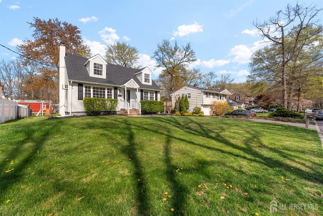 651 Myrtle Rd, North Brunswick, NJ 08902 - cape cod house with a chimney
