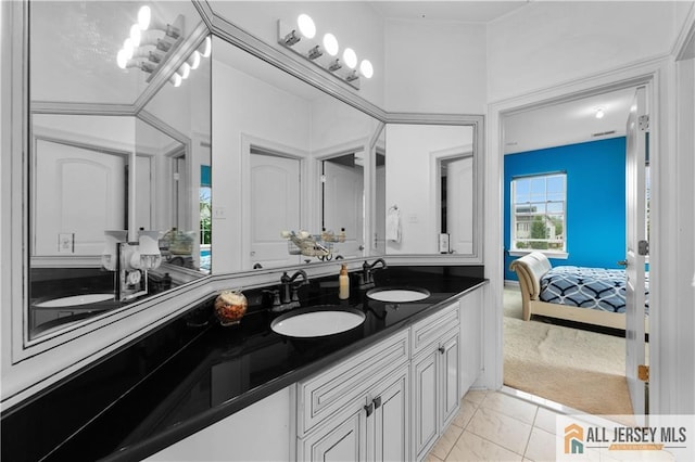 6 Monet Ct, South Brunswick, NJ 08852 - ensuite bathroom featuring double vanity and plenty of natural light