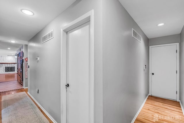 2 Crommelin Ct, East Brunswick, NJ 08816 - hall with wood finished floors and recessed lighting