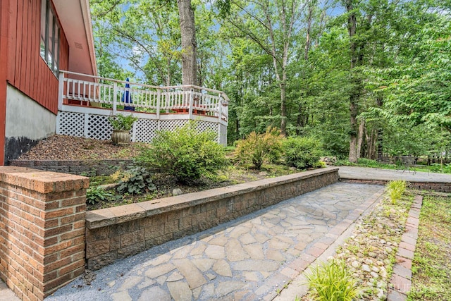 2 Crommelin Ct, East Brunswick, NJ 08816 - view of patio / terrace with a deck