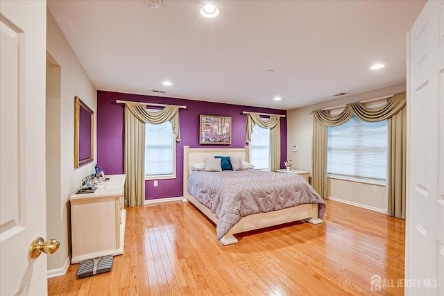 35 Fabiszewski Way, Parlin, NJ 08859 - bedroom with light wood finished floors, baseboards, and recessed lighting