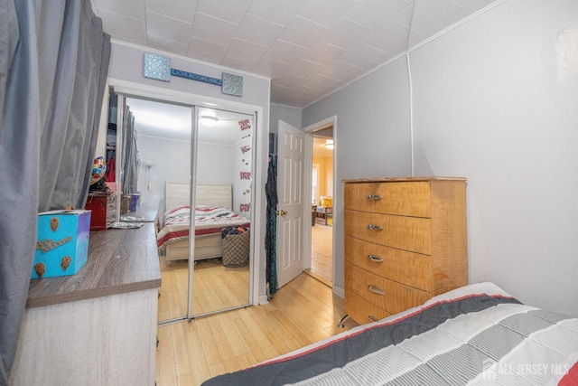 58 Smullen St, Sayreville, NJ 08872 - bedroom with a closet and hardwood / wood-style floors