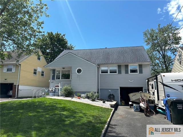 133 Pleasant Ave, Iselin, NJ 08830 - view of front of house with an attached garage and driveway