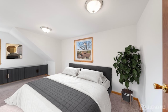 bedroom featuring carpet flooring