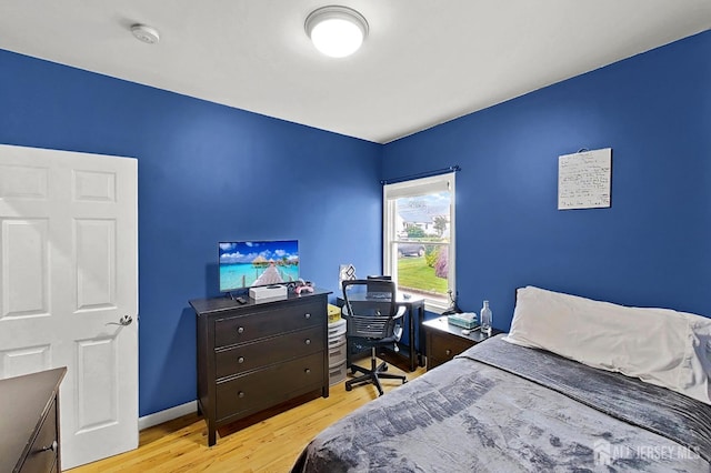 248 N 17th St N, Kenilworth, NJ 07033 - bedroom with light wood finished floors and baseboards