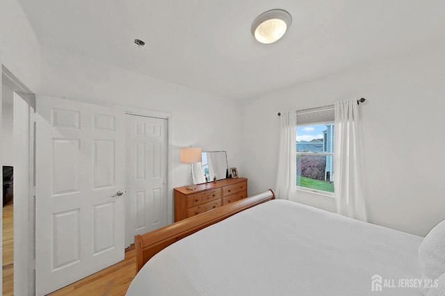 248 N 17th St N, Kenilworth, NJ 07033 - bedroom featuring light wood-type flooring