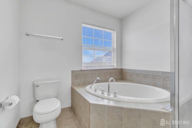 1 Kushnetki Rd, Parlin, NJ 08859 - full bathroom featuring a bath and tile patterned floors