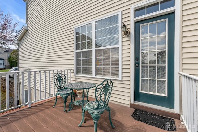 1 Kushnetki Rd, Parlin, NJ 08859 - view of wooden deck