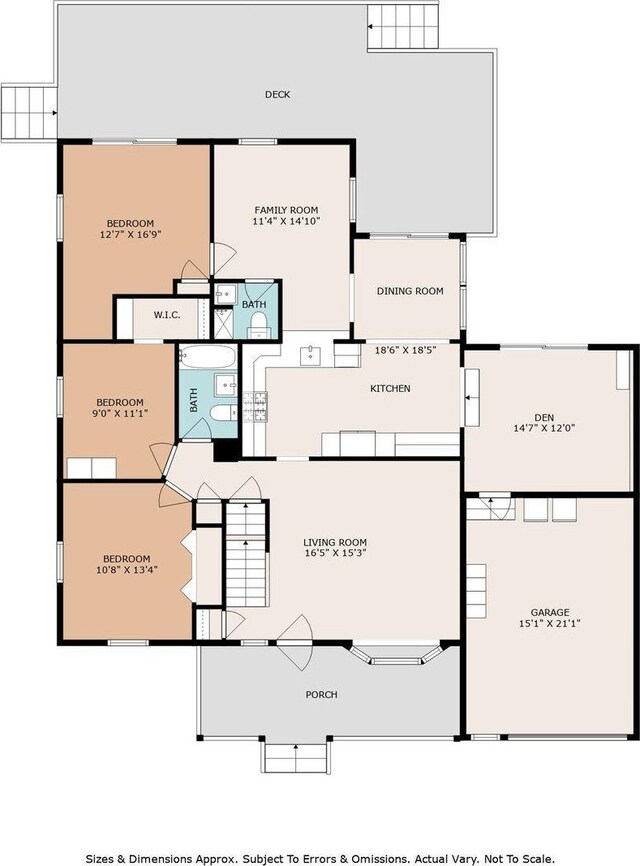 108 Morris Ave, Edison, NJ 08837 - view of home floor plan