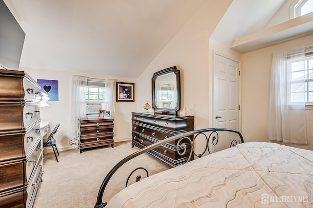 108 Morris Ave, Edison, NJ 08837 - carpeted bedroom featuring vaulted ceiling and baseboards
