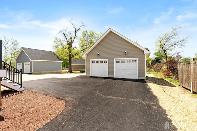 440 Ellisdale Rd, Chesterfield, NJ 08515 - view of detached garage