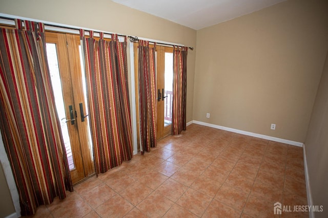 51 Shadyside Ave, Old Bridge, NJ 08879 - spare room with baseboards and light tile patterned floors
