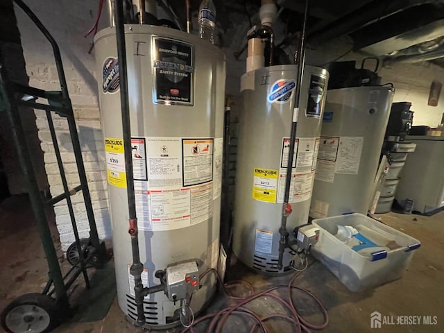 142 Joyce Kilmer Ave, New Brunswick, NJ 08901 - utilities featuring gas water heater