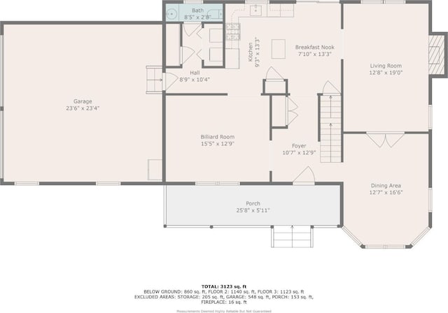 2-A Lake Ave, Helmetta, NJ 08828 - home floor plan