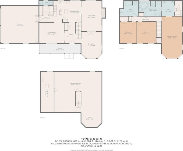 2-A Lake Ave, Helmetta, NJ 08828 - home floor plan