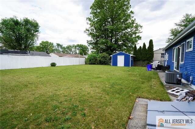 3060 Bordentown Ave, Old Bridge, NJ 08859 - view of yard featuring central AC unit