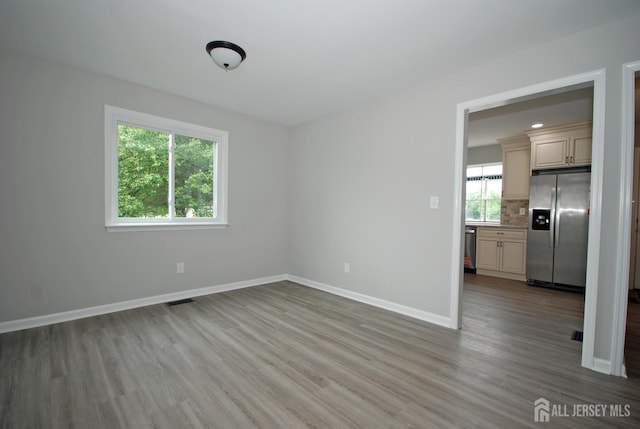 54 Castle Pointe Blvd, Piscataway, NJ 08854 - spare room featuring light wood-type flooring and baseboards