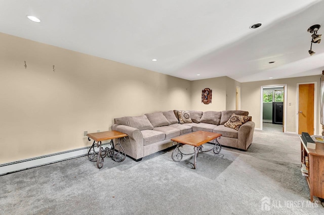 34 Stony Brook Rd, Blairstown, NJ 07825 - living room with carpet and recessed lighting