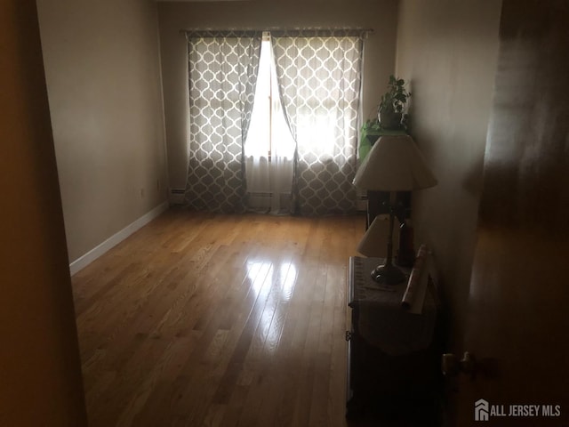 41 Bartha Ave, Edison, NJ 08817 - empty room with hardwood / wood-style flooring and baseboards