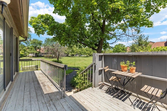 295 Gemini Dr Unit 3D, Hillsborough, NJ 08844 - deck with a yard