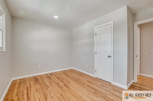 40 Brown Ave, Iselin, NJ 08830 - spare room with light wood-style flooring and recessed lighting
