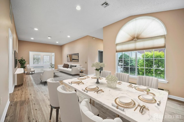 639 Madison Dr Unit C, Monroe, NJ 08831 - dining room featuring light wood-style floors, recessed lighting, and baseboards