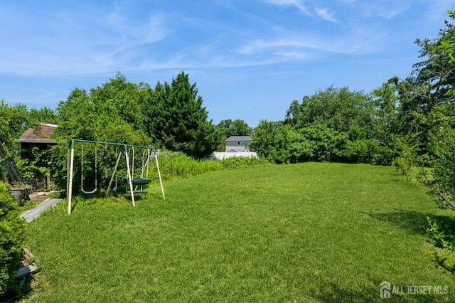 17 New Brunswick Ave, Matawan, NJ 07747 - view of green lawn featuring a playground