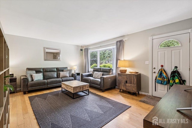 383 S Stump Tavern Rd S, Jackson, NJ 08527 - living area featuring light wood-type flooring