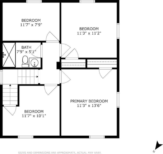 345 1st St, Dunellen, NJ 08812 - floor plan / room layout