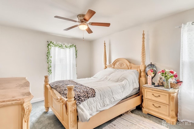 24 Higgins Rd, Old Bridge, NJ 08857 - bedroom with a ceiling fan and baseboards