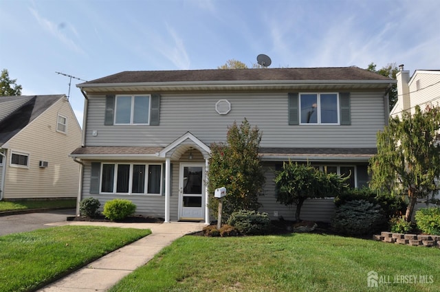 front of property featuring a front yard