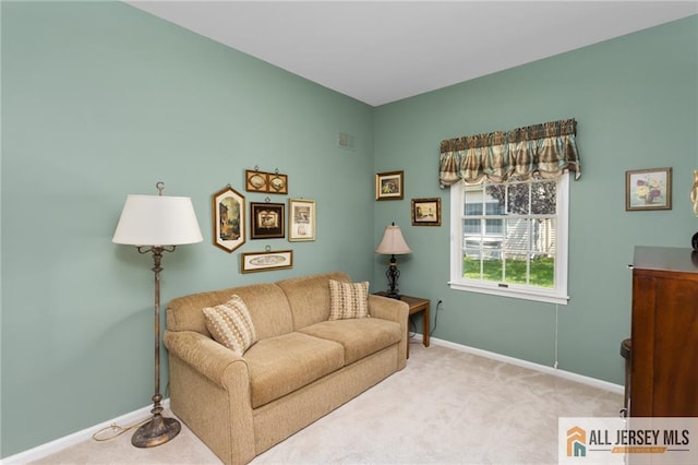 12 Wellfleet St, Monroe, NJ 08831 - living area with carpet and baseboards