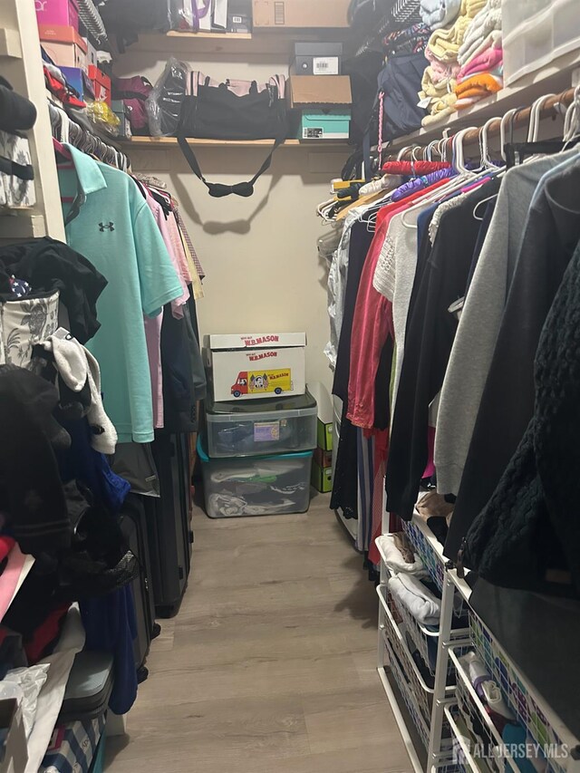 167 Rachel Ct, Franklin Twsp, NJ 08823 - walk in closet with wood finished floors
