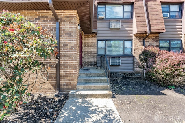 1133 Livingston Ave Unit 11C, North Brunswick, NJ 08902 - doorway to property featuring brick siding
